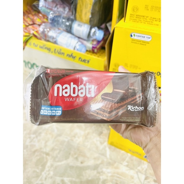 BÁNH NABATI PHÔ MAI/SOCOLA 17g x 10 gói