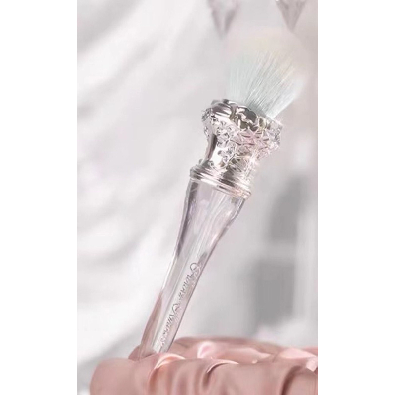 Cọ đánh phấn má Flower Knows - sẵn trắng mermaid