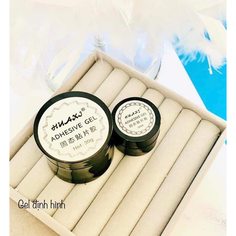 Gel định hình,gel đa năng dán móng, úp móng gel khô Huaxi 10g,30g
