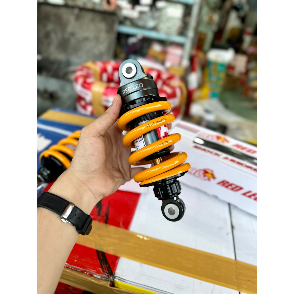 Phuộc sau REDLEO Gắn Winer Sonic , Exciter , Raider có tăng chỉnh chính hãng