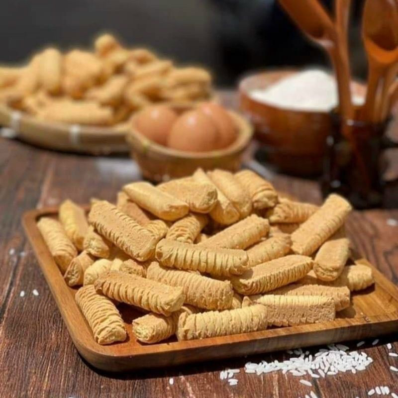 500G Bánh Gai Bơ Sữa - Bánh Gai Dừa Sữa Chuẩn Vị Xưa, Đặc Sản Ba Miền Thơm Ngon, đồ ăn vặt