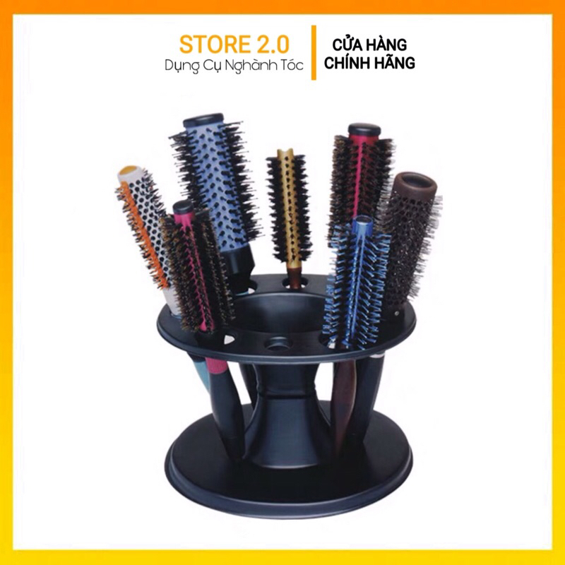 Giá Đựng Dụng Cụ Cắt Tóc Hình Tròn Tiện Dụng Cho Salon