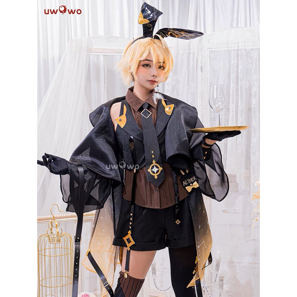 Trang phục COSPLAY Aether ver Bunny trong Genshin Impact