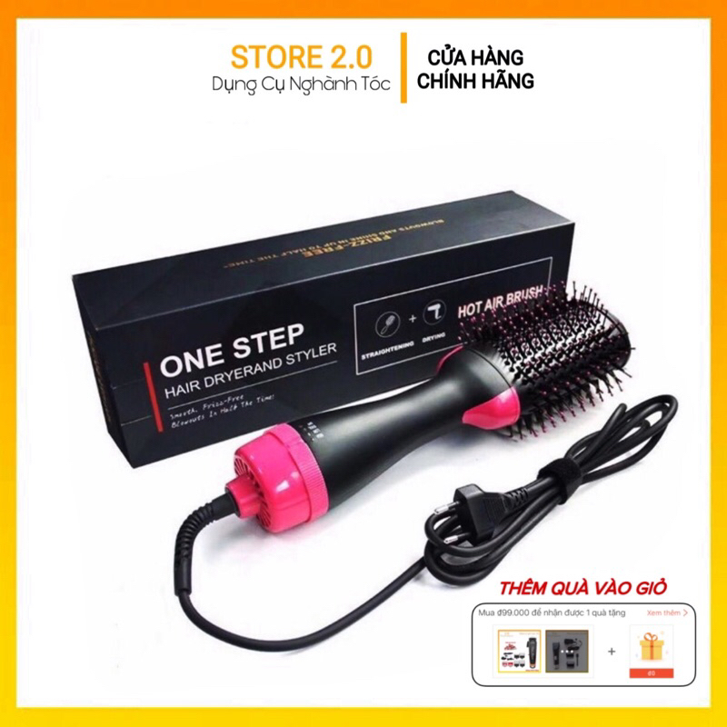 Lược Điện ONESTEP Kiêm Máy Sấy Khí Tạo Phồng Đa Năng, Công Suất 1000W