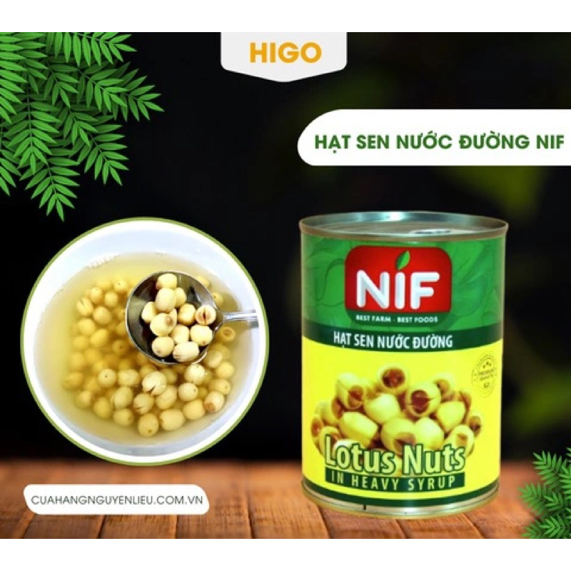 Hạt Sen Lon Ngâm Đường NIF