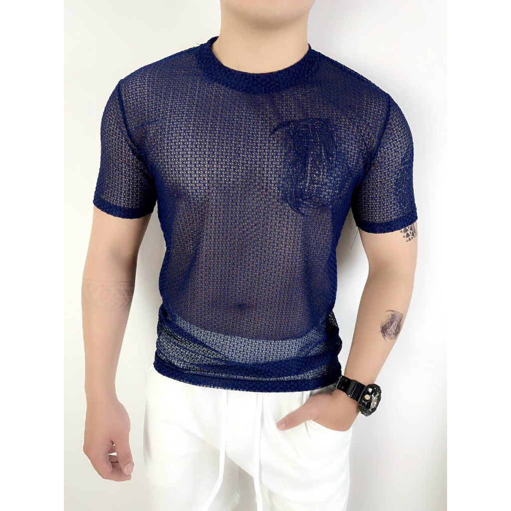 Áo thời trang nam - Áo thun lưới nam