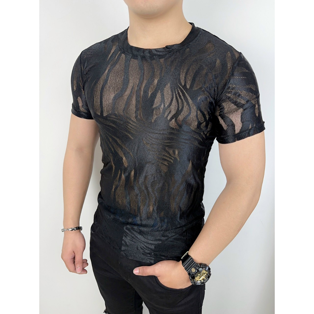 Áo lưới xuyên thấu nam