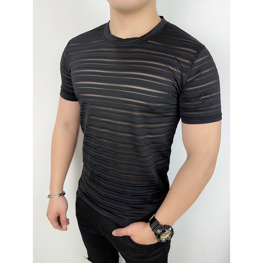Áo lưới xuyên thấu nam