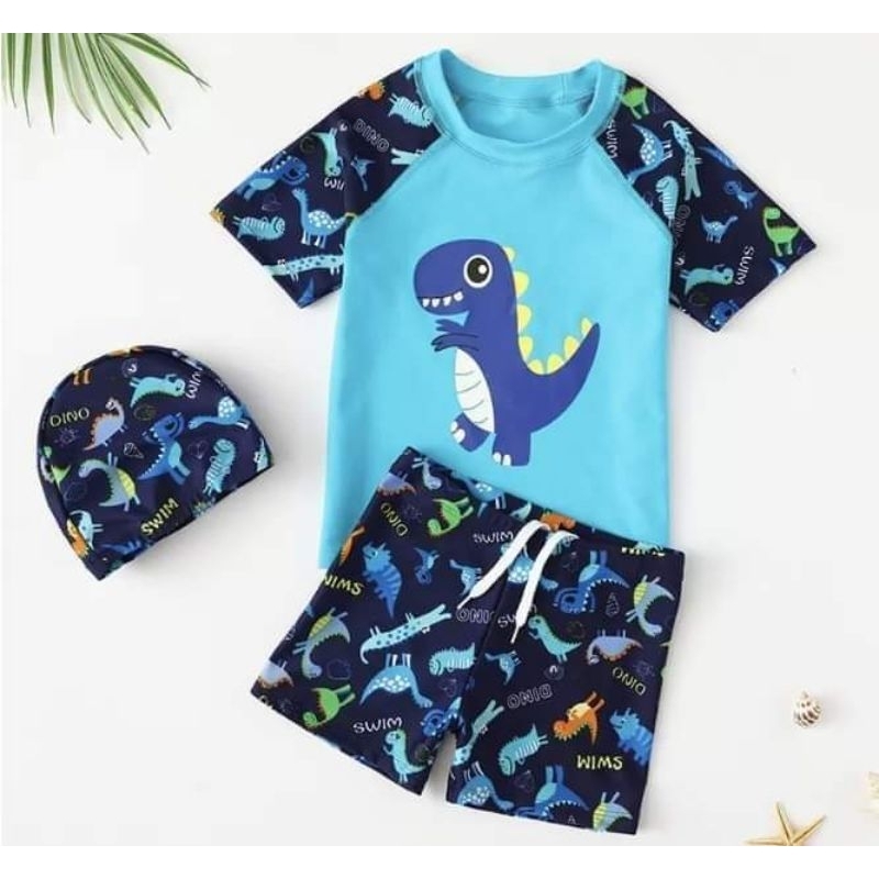 Bơi YLiKe bé trai ngắn tay