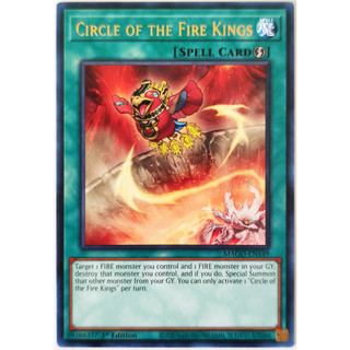 [Thẻ Yugioh] Circle of the Fire Kings |EN| Gold-Letter Rare