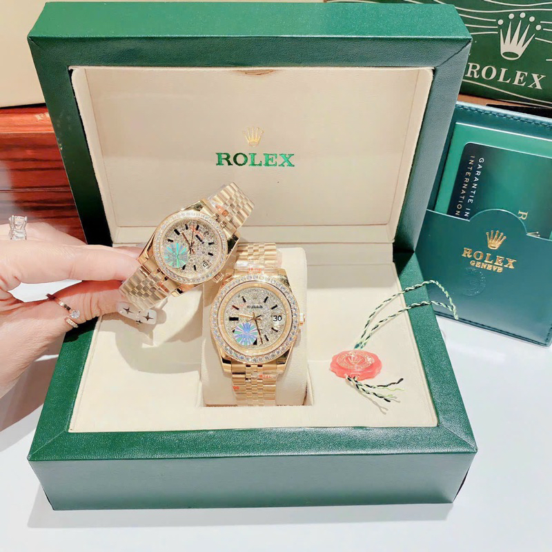 Đồng hồ nam nữ Rolex Saphire