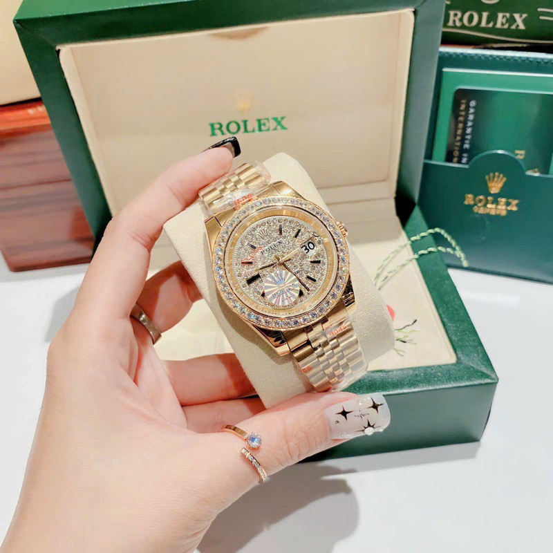Đồng hồ nam nữ Rolex Saphire