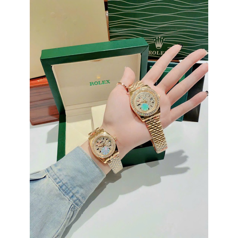 Đồng hồ nam nữ Rolex Saphire