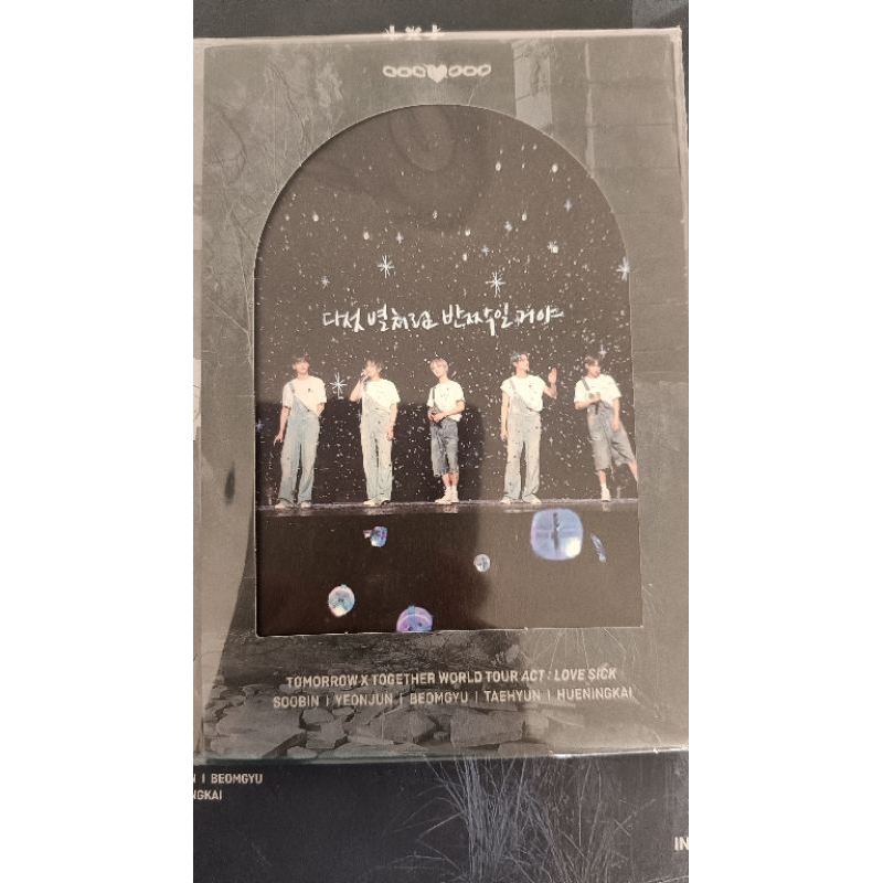 Postcard txt act lovesick official photocard chính hãng