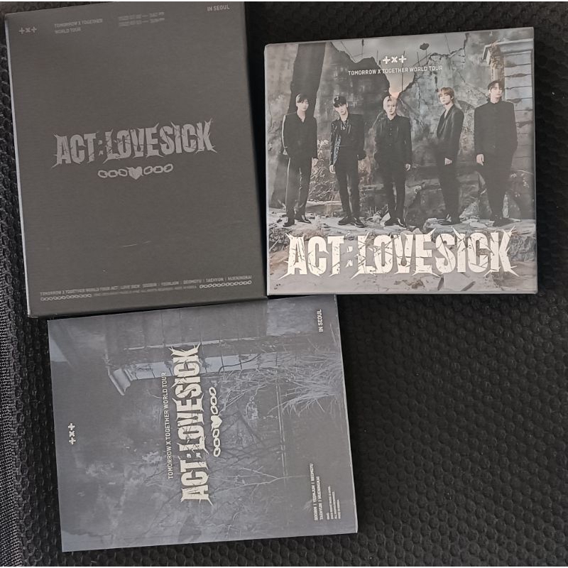 Photobook kèm outbox act lovesick digital txt official chính hãng không defect