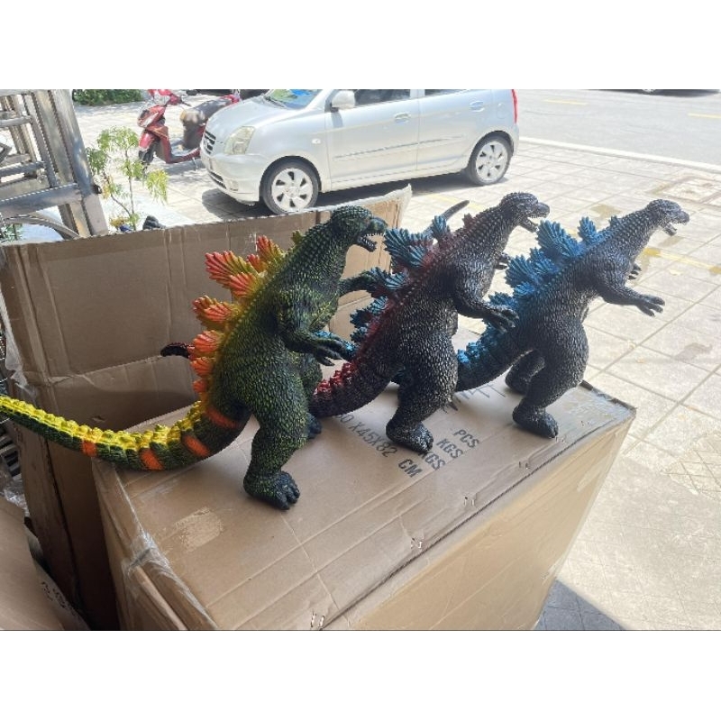 Quái vật khủng long godzilla cao su 80cm cao 42cm ,khủng long cao su có âm thanh dài 80cm