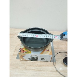 (HCM) Nồi đất 6 inch nắp kiếng (18.5 x 16.5 x 6cm)