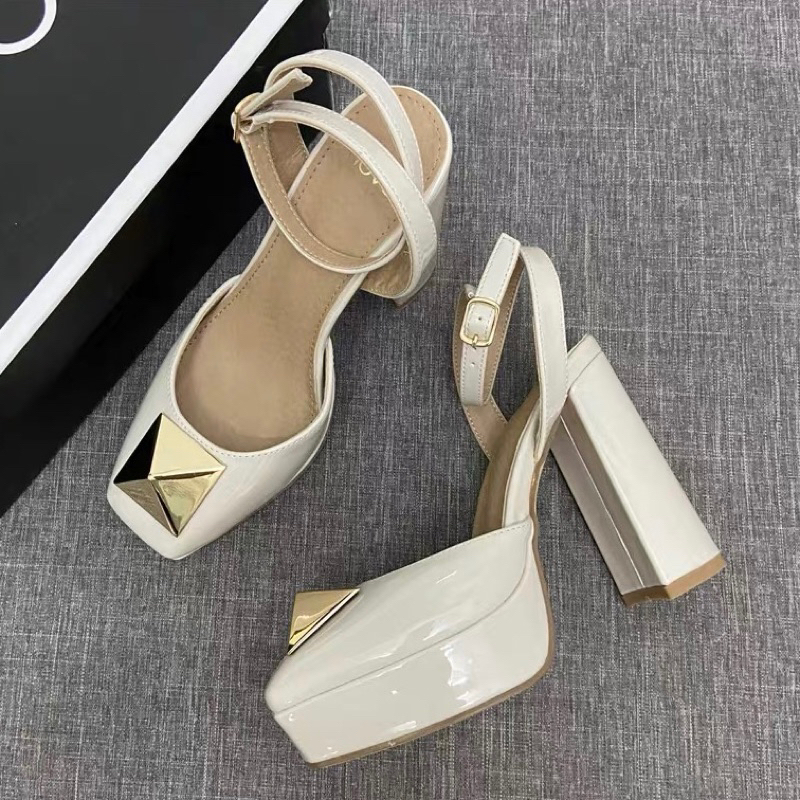 ORDER  Novo Sandal gót trụ xuất Châu Âu 11cm chắc chắn