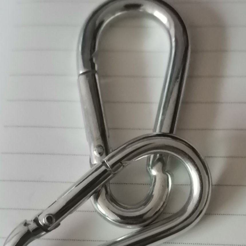 HabaGYM Móc nối máy tập nhiều kích thước 8cm,7cm,6cm giảm cân cáp tập gym móc khoá cài giàn tạ kéo xô an toàn Chính Hãng