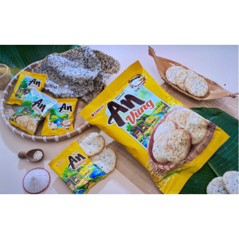 Bánh gạo nướng Orion An Vừng chính hãng gói 115,2g