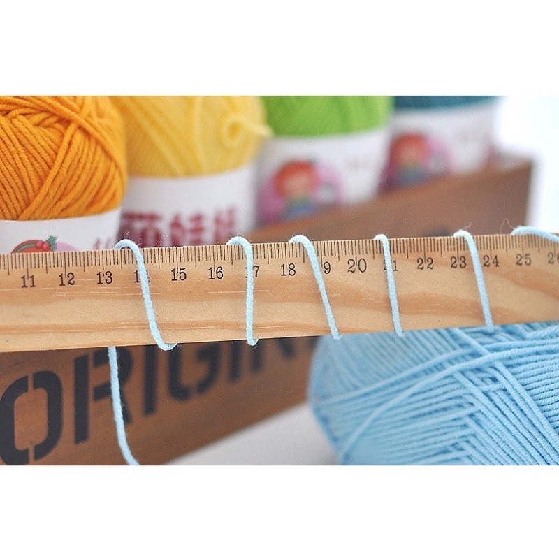 Len baby yarn TRƠN  loại 1