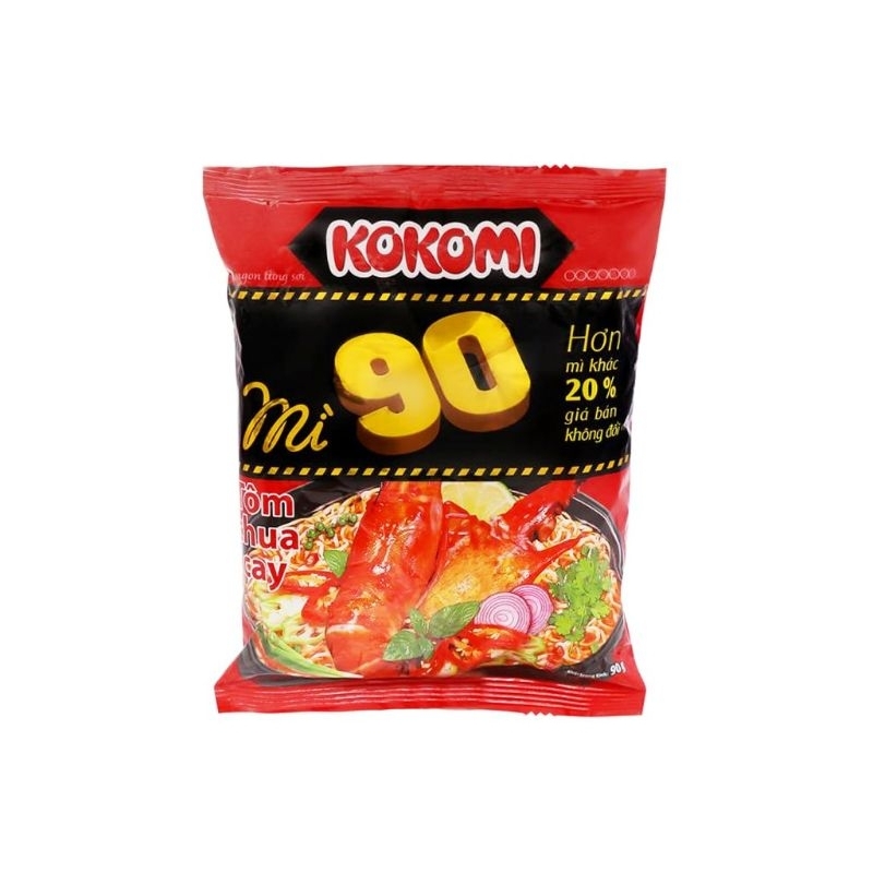 Mì kokomi tôm chua cay gói 90g