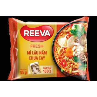 Mì reeva lẩu nấm chua cay