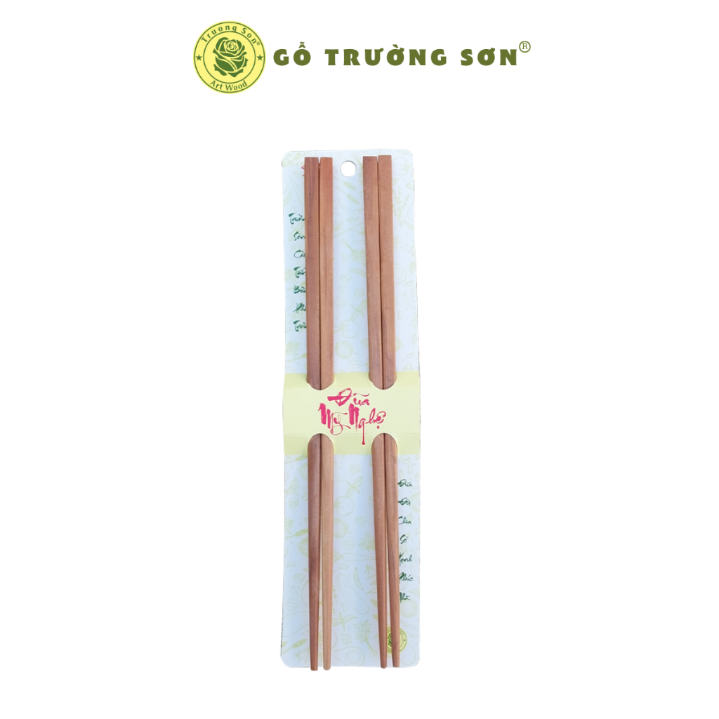 Bộ 02 Đôi Đũa Chiên Cung Đình Trường Sơn - Đũa Chiên Cao Cấp