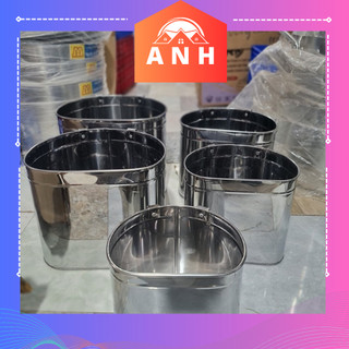 Lòng trụng hủ tiếu/ phở nồi ngăn nấu sup nồi dẹp inox 430