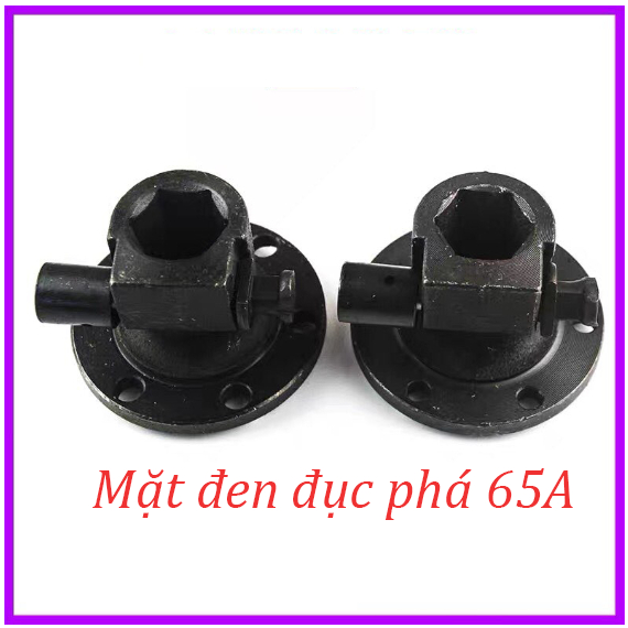 Mặt đen máy đục bê tông 65A lỗ 8mm – Dùng cho Total, Dongcheng, Makute...