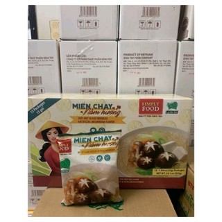 Miến ăn chay nấm hương gói