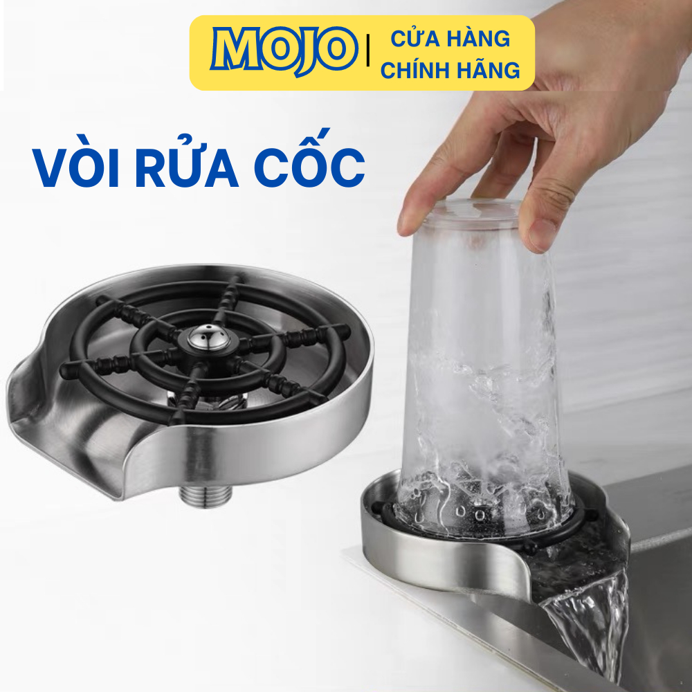 Vòi Rửa Cốc Tự Động, Bộ Rửa Cốc Chén Thông minh lắp chậu rửa bát