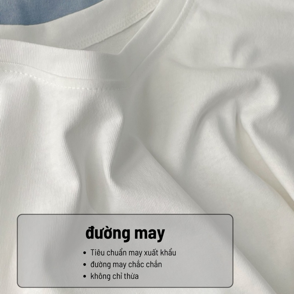 Áo thun tay lỡ G1SHOP vải coton dày dặn, co dãn, form rộng - TL The ÉTIENNE