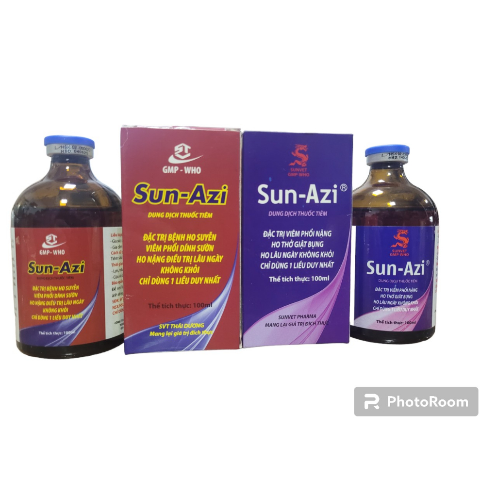 Sun- azi 20ml & 100ml- Dùng trong chăn nuôi