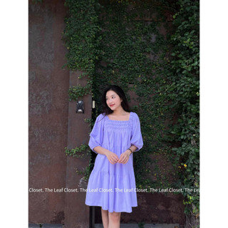 Đầm thiết kế cao cấp The Leaf Closet - Đầm Babydoll tay bồng