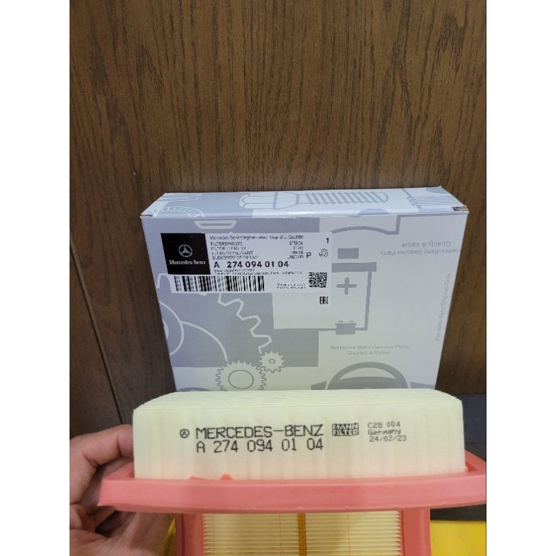 Lọc gió động cơ Mercedes GLC C200 C250 C300 W205 E200 E250 E300 W212 W213 A2740940104