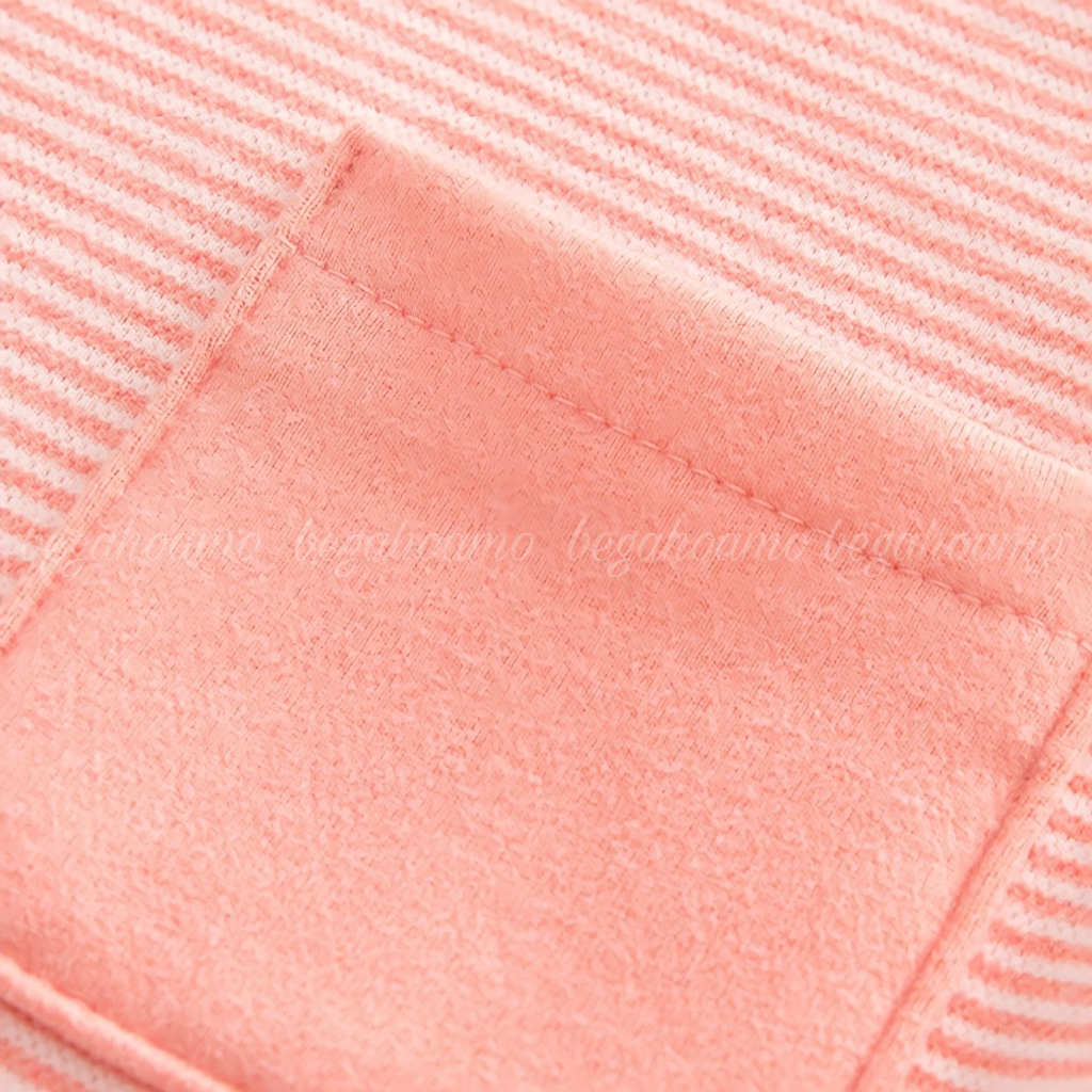 Bộ cotton lông nhung kẻ ngang QCCC