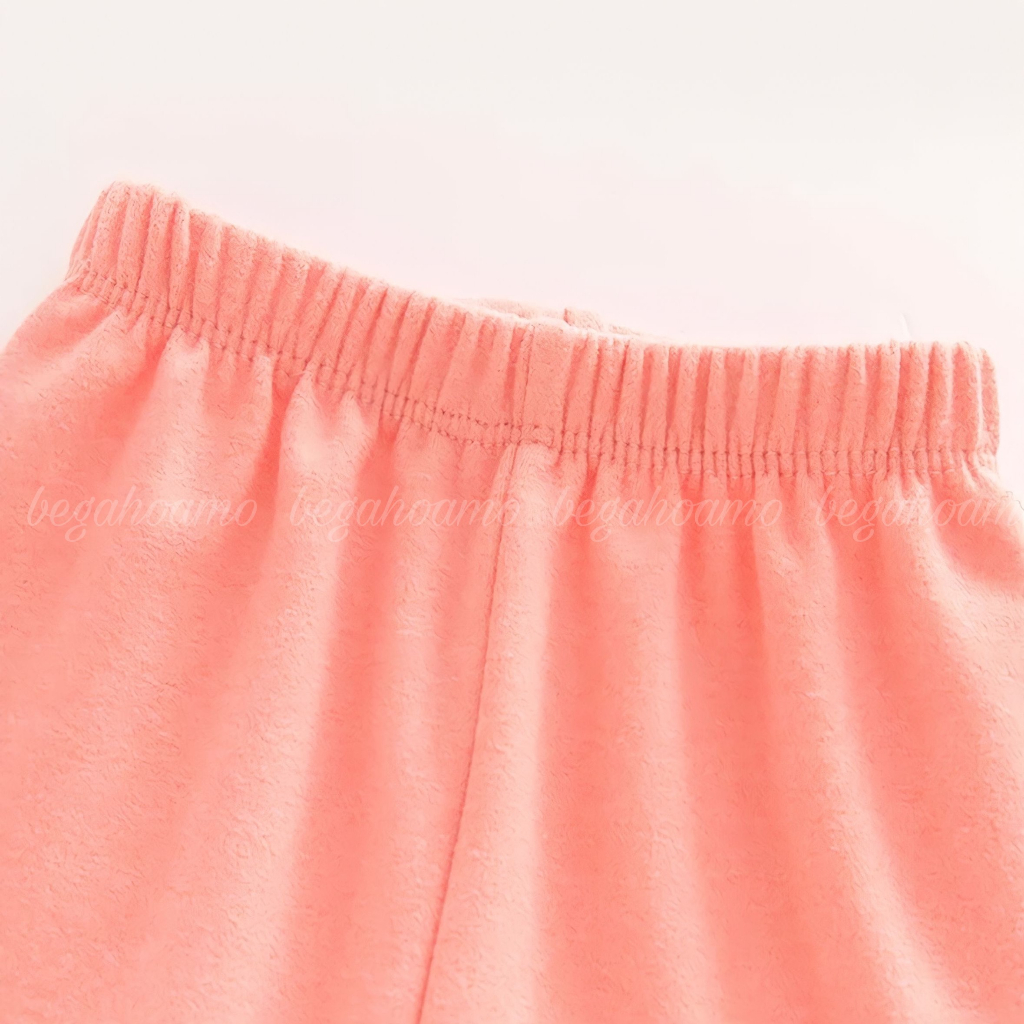 Bộ cotton lông nhung kẻ ngang QCCC