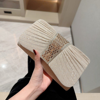 Túi xách nữ đính đá lấp lánh - túi cầm tay nữ - clutch đi tiệc-t08 túi tặng bà, tặng mẹ đi tiệc