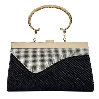 Túi xách nữ đính đá lấp lánh - túi cầm tay nữ - clutch đi tiệc-t14 túi tặng bà, tặng mẹ đi tiệc
