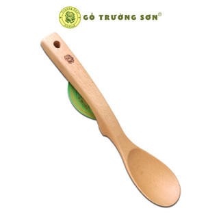 Muỗng Múc Canh Rau Có Đế Chân - Vá Gỗ TS03 Kích Thước ( 30 x 6.5 cm ) - Đồ Gỗ Nhà Bếp Thương Hiệu Trường Sơn
