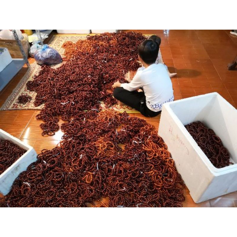 Vòng tay phong thủy cao cấp gỗ Hương đỏ mang lại Bình an May mắn