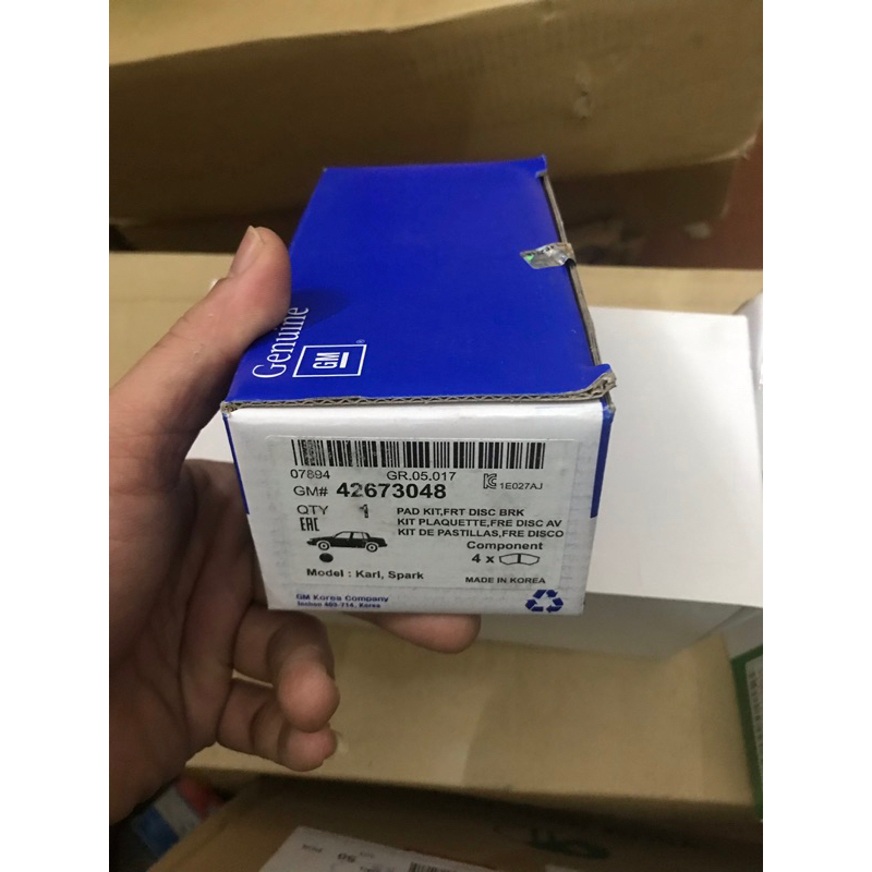 Má phanh trước Fadil xịn chính hàng