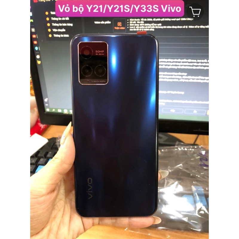 Vỏ bộ và xương máy Vivo Y21/ Y21S chuyên lắp dựng máy, thay thế khi bị vỡ hỏng