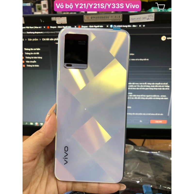 Vỏ bộ và xương máy Vivo Y21/ Y21S chuyên lắp dựng máy, thay thế khi bị vỡ hỏng