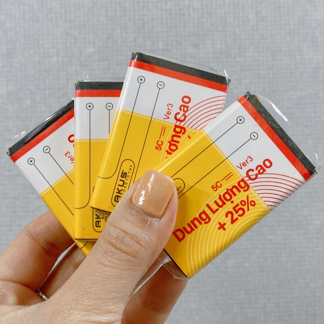 Pin Nokia Bl 5C - Pin 3 Gân 2IC Xịn Chống Phù Cho Nokia 1280, 105, 110i...