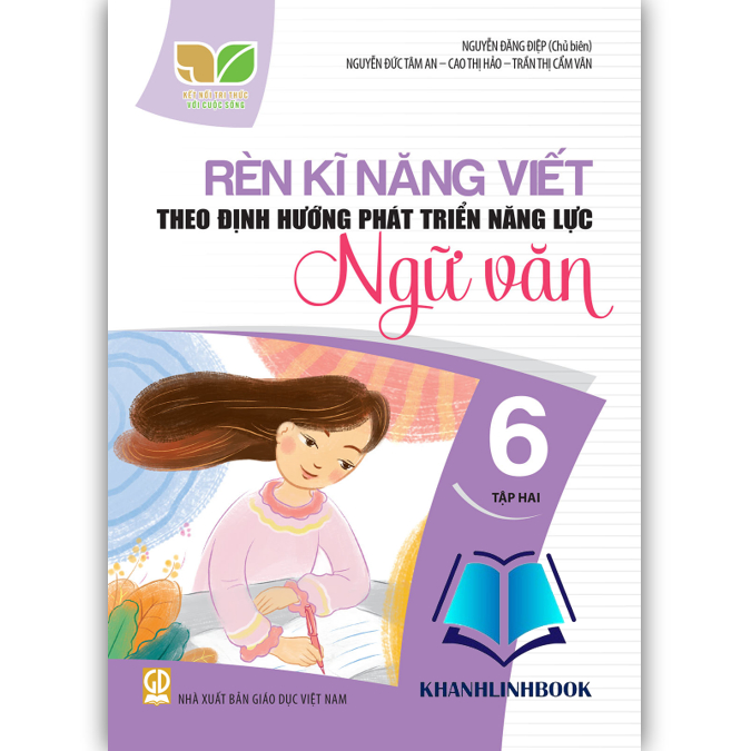 Sách - Combo Rèn kĩ năng viết theo định hướng phát triển năng lực ngữ văn 6 - tập 1 + 2