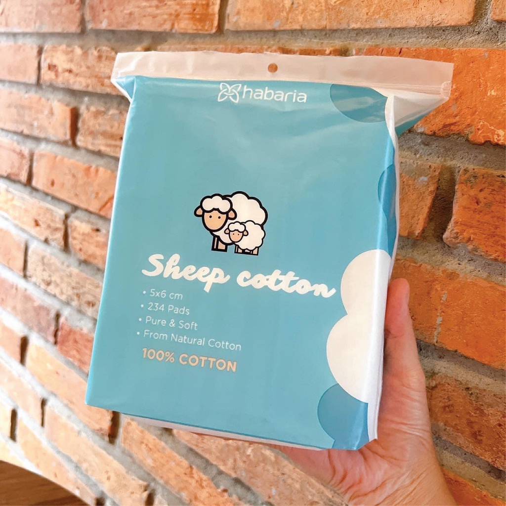 Bông Tẩy Trang Cừu Habaria Sheep Cotton