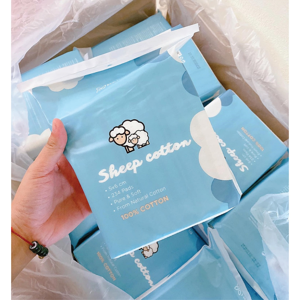 Bông Tẩy Trang Cừu Habaria Sheep Cotton