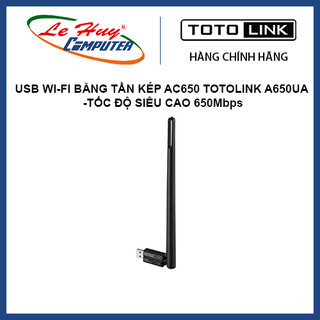 USB Wi-Fi Băng Tần Kép AC650 TOTOLINK A650UA -Tốc Độ Siêu Cao 650Mbps